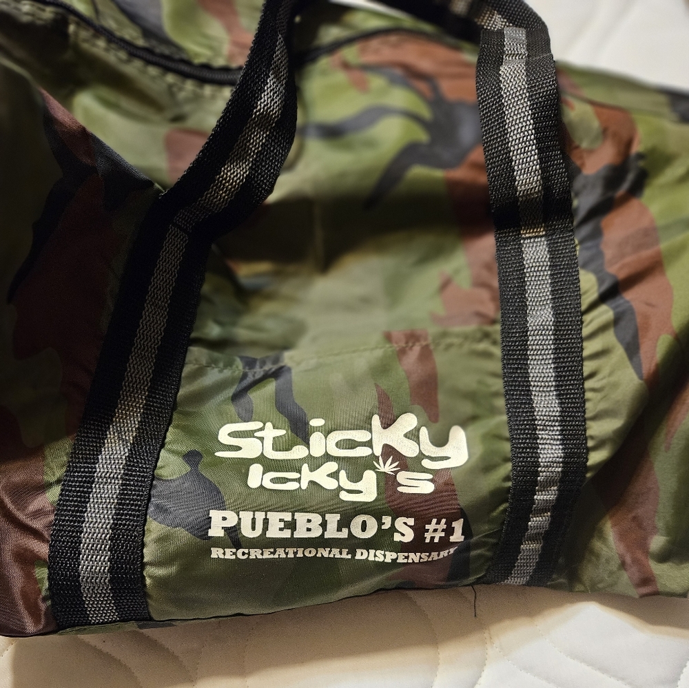 Nylon Camoflauge Square barrel bag Advertizing Piece